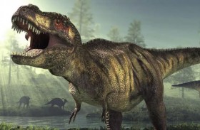 العثور على حفرية ديناصور مخيف