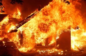 احترقت شقة العروسين ليلة الزفاف