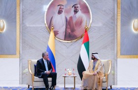 محمد بن راشد يبحث مع رئيس كولومبيا مستقبل العلاقات الثنائية بين البلدين
