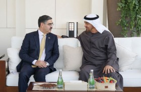 رئيس الدولة ورئيس وزراء باكستان يؤكدان ضرورة التحرك الدولي لتحقيق السلام الشامل والعادل والدائم في المنطقة 