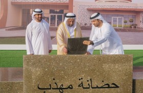 حاكم الشارقة يضع حجر الأساس لمشروعات متكاملة في ضاحية مهذب بمدينة الشارقة