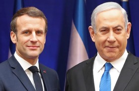 ماكرون ونتانياهو يريدان «العمل معا» في مواجهة إيران
