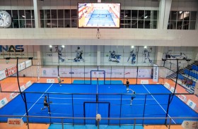 انطلاقة قوية لبطولة البادل في دورة ند الشبا الرياضية