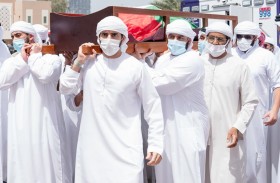 تشييع جثمان الشيخ حمدان بن راشد إلى مثواه الأخير 