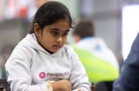 طفلة في الثامنة تصبح أفضل لاعبة شطرنج 