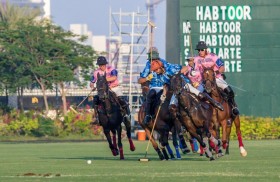 فوز مثير للحبتور ومهرة في افتتاح كأس «الهالوين» للبولو 