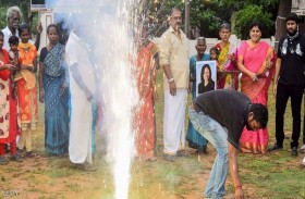 احتفالات في قرية هندية.. ابنتنا فازت بانتخابات أميركا