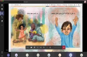 فريق العائلة السعيدة بمحاكم دبي يشارك في الحملة الوطنية للوقاية من التنمر