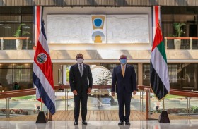 رئيس غواتيمالا يستقبل فاهم القاسمي ويبحثان آفاق تطوير العلاقات الاستثمارية مع الشارقة