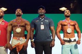 12 ميدالية لمنتخب بناء الأجسام ببطولة غرب آسيا