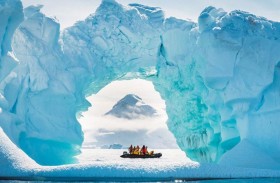 العثور على كائنات حية تحت الجليد القطبي