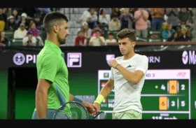 ناردي  يصعق جوكوفيتش في بطولة إنديان ويلز 