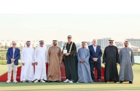 نهيان بن زايد يتوج الفرنسي فيكتور بيريز ببطولة أبوظبي إتش إس بي سي للجولف 