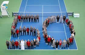 رابطة محترفات التنس تحتفل باليوبيل الذهبي في دبي