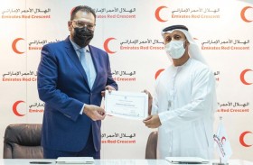 الهلال الأحمر ويونيليفر جلف يوقعان اتفاقية تعاون في المجال الإنساني