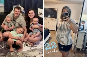 تحمل وهي حامل وتنجب توأماً معجزة