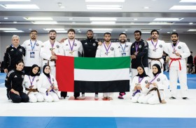 المنتخب الوطني برعاية شركة «مبادلة للاستثمار» يرفع رصيده إلى 16 ميدالية في بطولة باريس الجائزة الكبرى للجوجيتسو