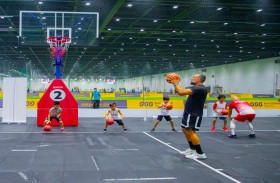 إقبال كبير على ملاعب عالم دبي للرياضة