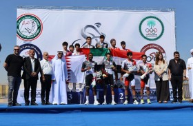منتخب الإمارات للدراجات للشباب يتوج بذهبية البطولة العربية بالعراق