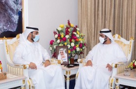 ولي عهد الفجيرة يستقبل اللجنة المنظمة لبطولة تحدي الفجيرة لبناء الأجسام ويشيد بنجاحها دوليا