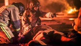 تحرق زوجها وحماتها 