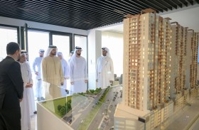 راشد النعيمي يفتتح مركز  مبيعات عجمان ون - المرحلة الثانية