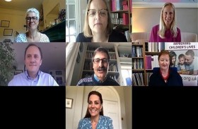 دوقة كمبردج تتصل بقابلات وآباء وأمهات 