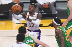 ليكرز يستفيد من غياب ميتشل لإسقاط جاز 