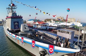 حادث «خطير» خلال تدشين سفينة حربية في كوريا الشمالية 