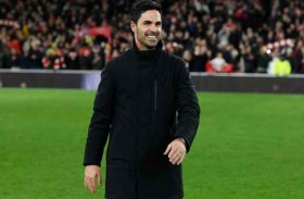 أرتيتا يعلق على خماسية آرسنال أمام بيرنلي