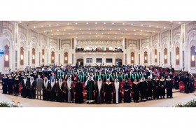 الجامعة القاسمية تحتفل بتخريج 124 طالبا وطالبة من الفوج الرابع يمثلون 34 جنسية