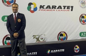 الزعابي يمثل الإمارات في الدوري العالمي للكاراتيه بأذربيجان