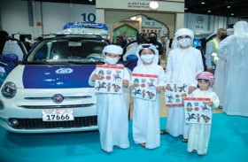 اختتام مشاركة شرطة أبوظبي وهيئة أبوظبي للدفاع المدني بمعرض الصيد والفروسية 2021