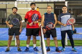 انطلاقة قوية لبطولة شرطة رأس الخيمة الرمضانية للبادل 