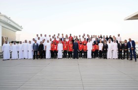 رئيس الدولة يستقبل منتخب الإمارات للجوجيتسو ومجلس إدارة الاتحاد