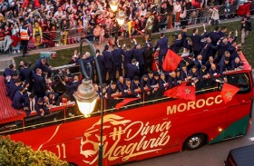 استقبال أسطوري يتوج الإنجاز التاريخي للمنتخب المغربي في مونديال 2022 