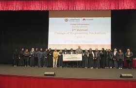 جامعة أبوظبي تختتم هاكاثون كلية الهندسة السنوي الثاني 
