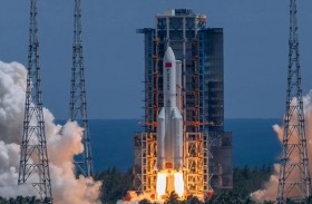 صاروخ فضائي صيني يتفكك فوق المحيط الهندي