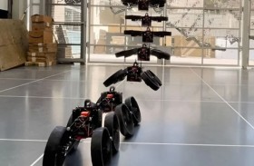 طائرة دون طيار تتحول إلى مركبة برية 