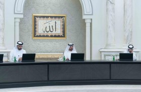 عبدالله بن سالم القاسمي يترأس اجتماع المجلس التنفيذي بالشارقة