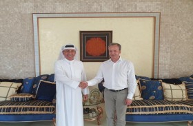 تريم مطر يستقبل رئيس الاتحاد الدولي للشطرنج