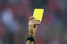 دوري المحترفين: 17 % زيادة بمعدل البطاقات الصفراء عن الموسم الماضي و50 % للحمراء