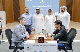 بطولة الشارقة الدولية لأساتذة الشطرنج تكسر حاجز المليون مشاهدة