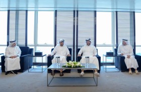 سلطان بن أحمد القاسمي يستقبل وفد شركة الإمارات للاتصالات المتكاملة «دو»