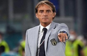 مانشيني يطمح للقب عالمي خامس لإيطاليا 