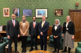علي النعيمي يلتقي وليام فوكس عضو مجلس العموم البريطاني رئيس مجموعة الاتفاق الإبراهيمي 