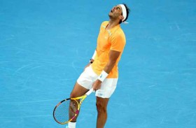 نادال يعلن غيابه ثمانية أسابيع بسبب الإصابة 