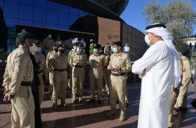 الفريق المري يطلع على إجراءات افتتاح العرض الأول لأجنحة معرض إكسبو 2020 