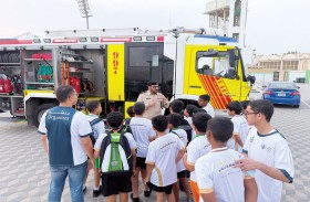 ورشة صيفنا آمن وبلا حوادث توعّي منتسبي نادي دبا الحصن بالسلامة والوقاية