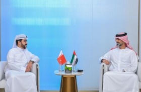 عمار بن حميد يستقبل قنصل عام البحرين